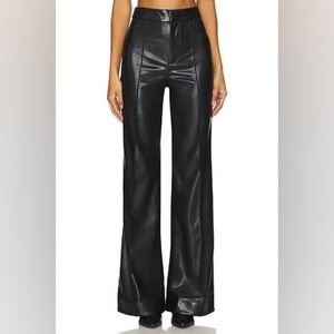 RtA Wide Leg Luminous Black Pants